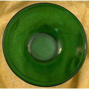 Forest Green By Anchor Hocking 6" 1 Quart Mixing Bowl Circa: 1957-1965
